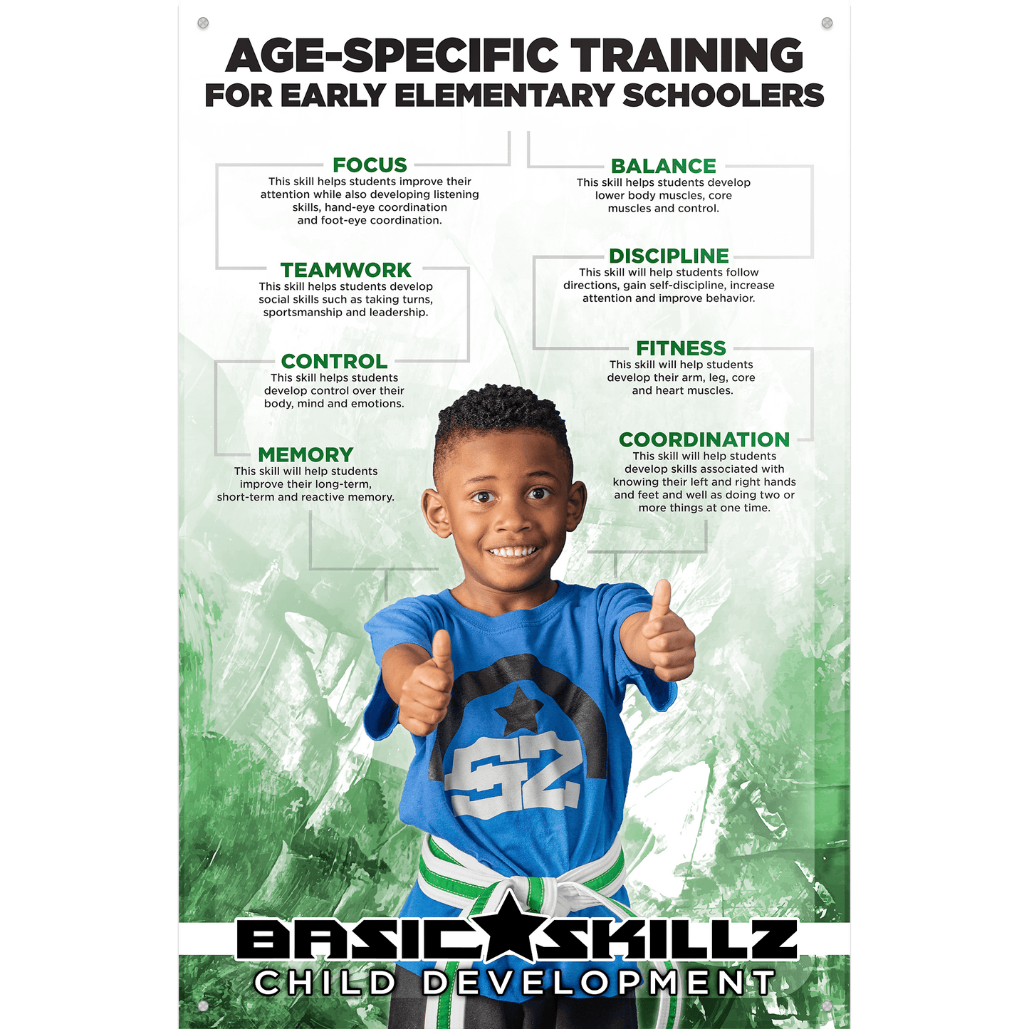 Age Specific 4 Pack - Acrylic