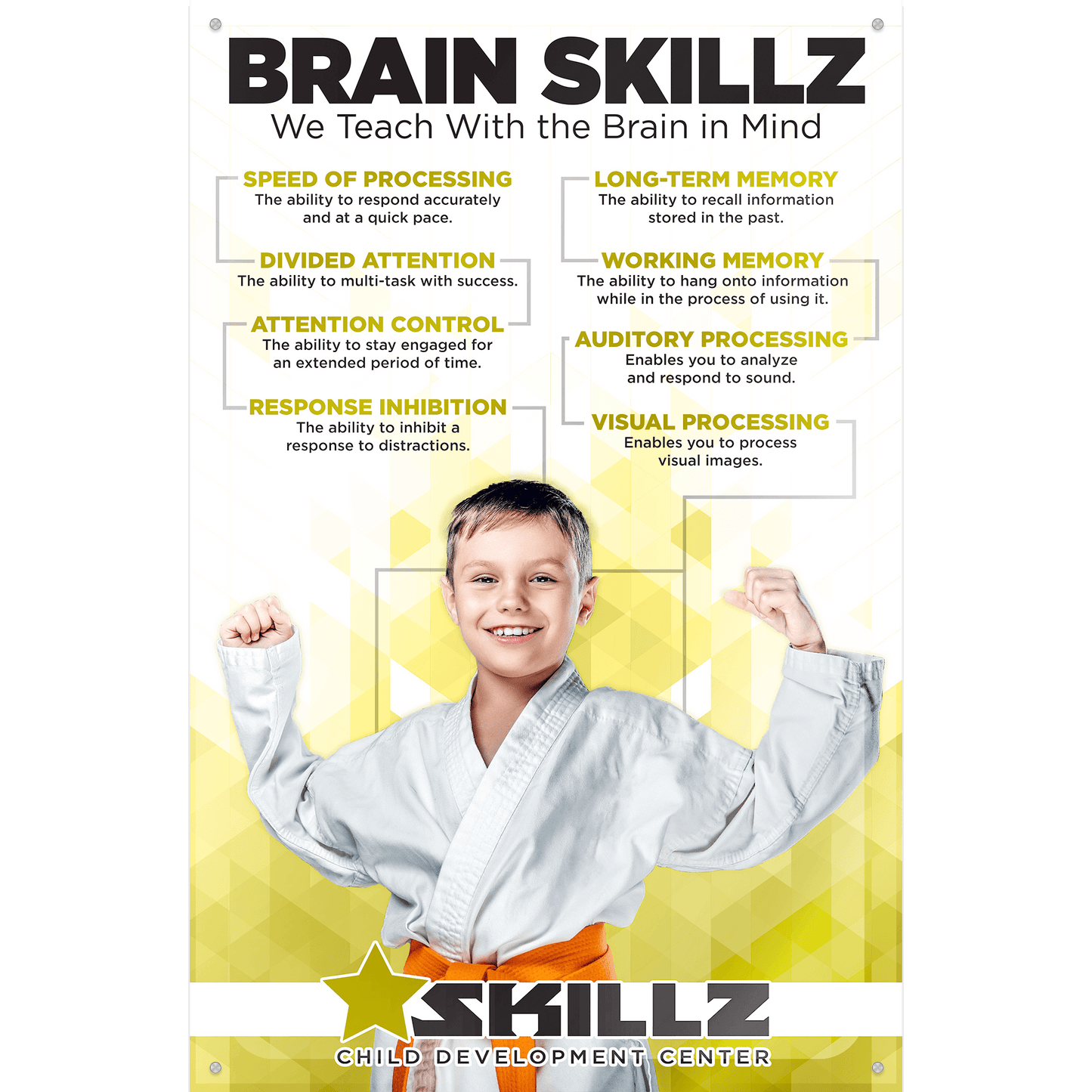 Brain, Talent and Teaching 3 Pack - Acrylic