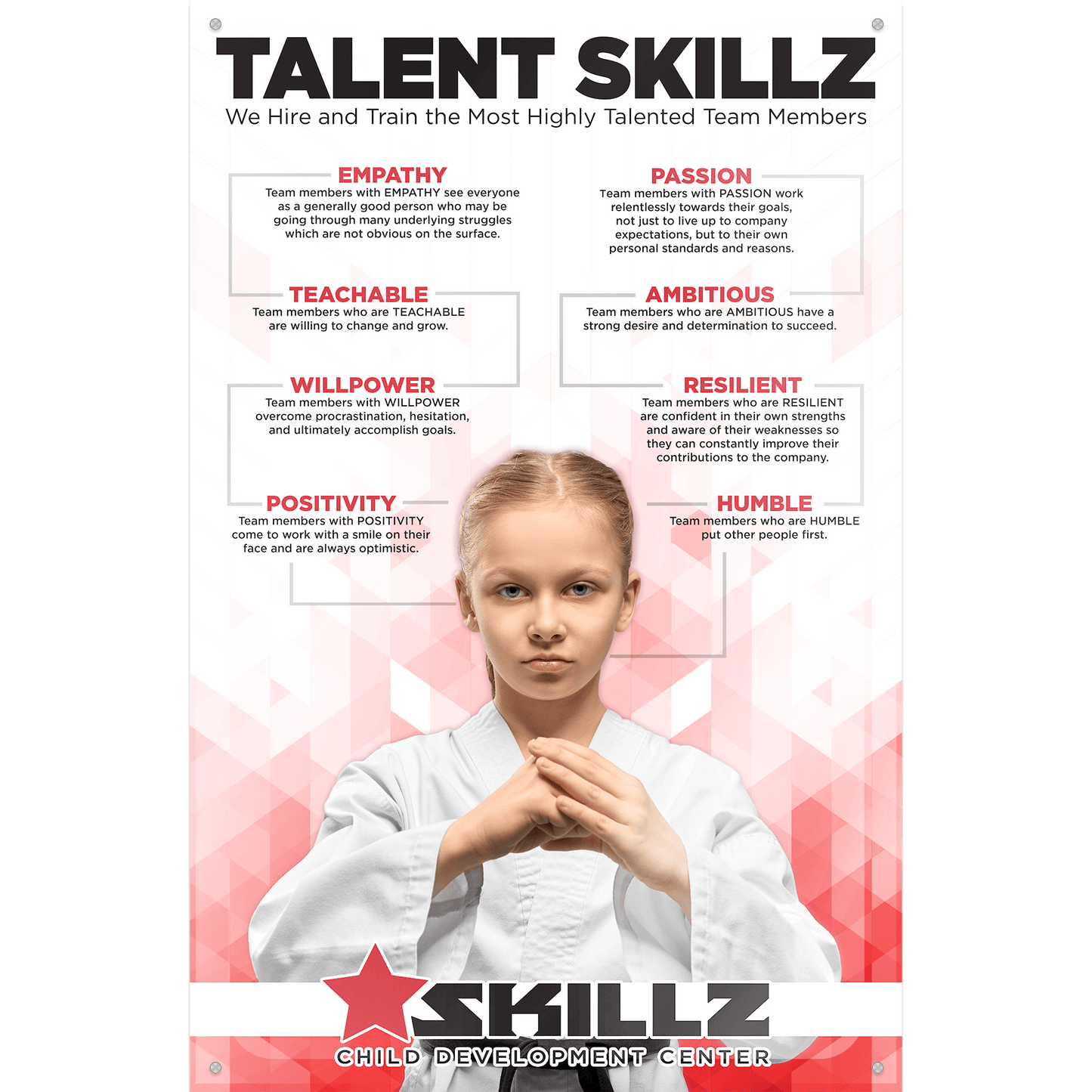 Skillz Single Sign - Acrylic