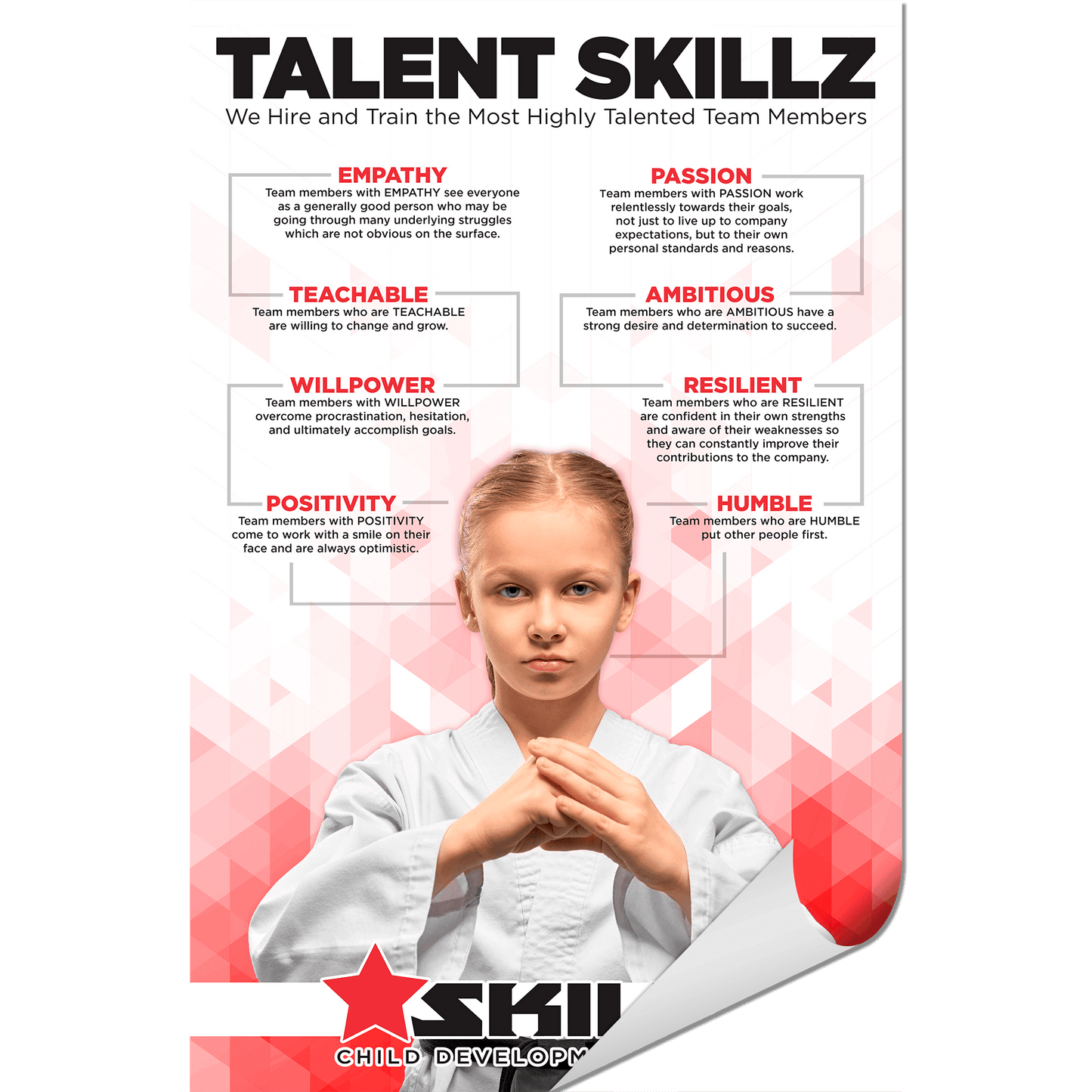 Brain, Talent and Teaching 3 Pack - Wall Decals
