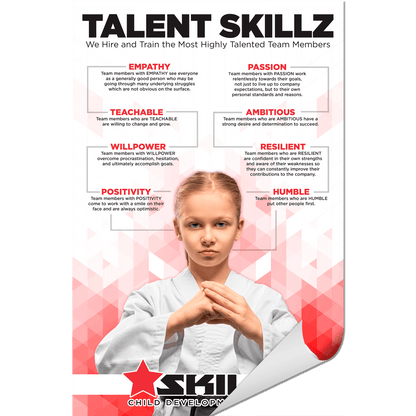 Brain, Talent and Teaching 3 Pack - Wall Decals